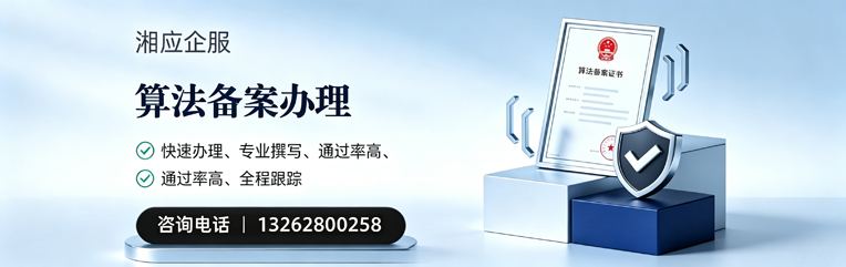 珠海算法备案申报服务