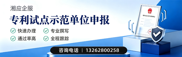 珠海专利试点示范单位申报服务