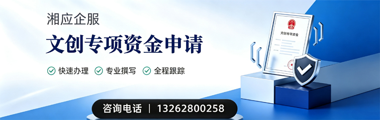 珠海文创专项资金申报服务