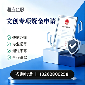 珠海文创专项资金申报服务