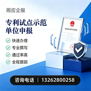 珠海专利试点示范单位申报服务